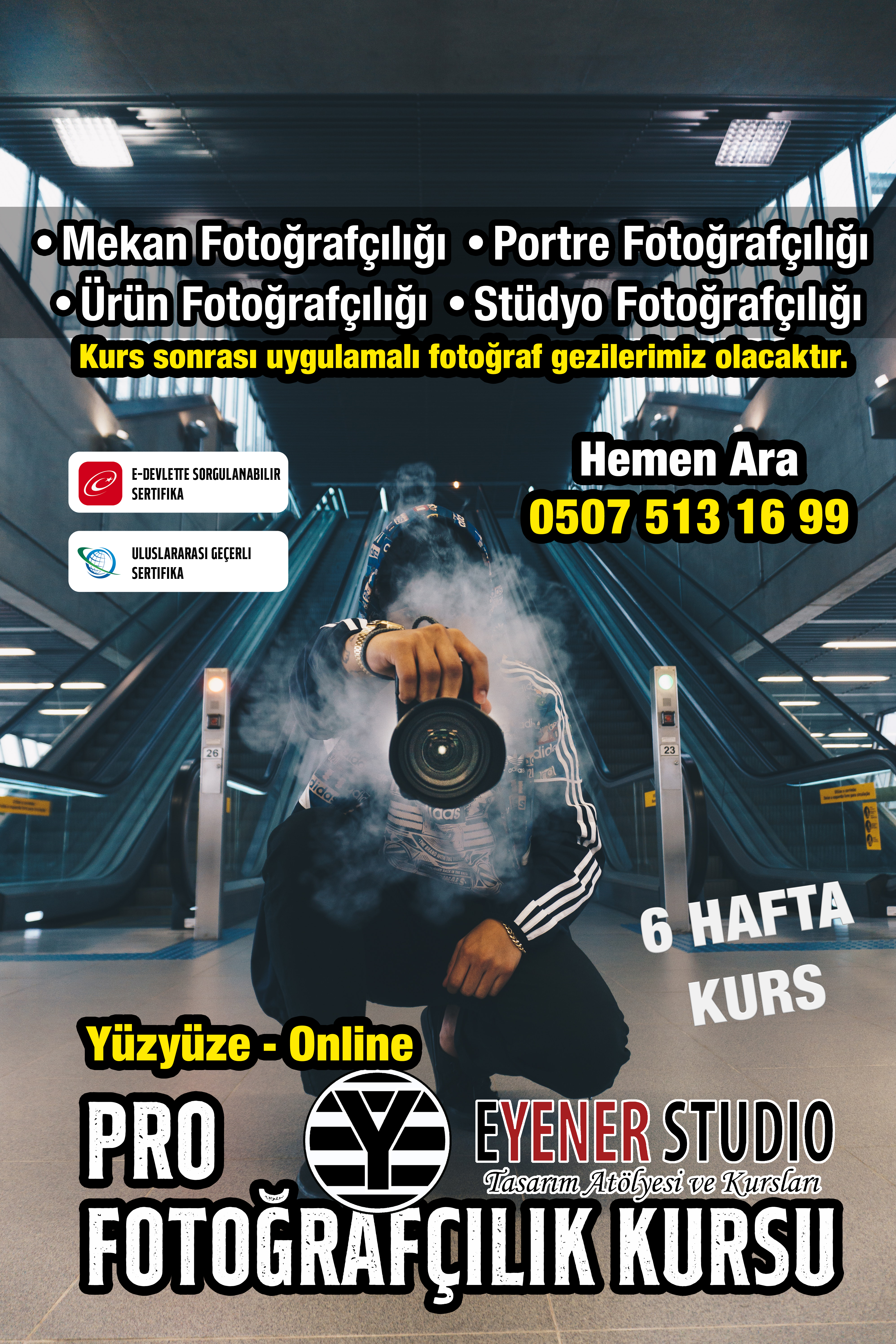 Profesyonel Fotoğrafçılık Eğitimi