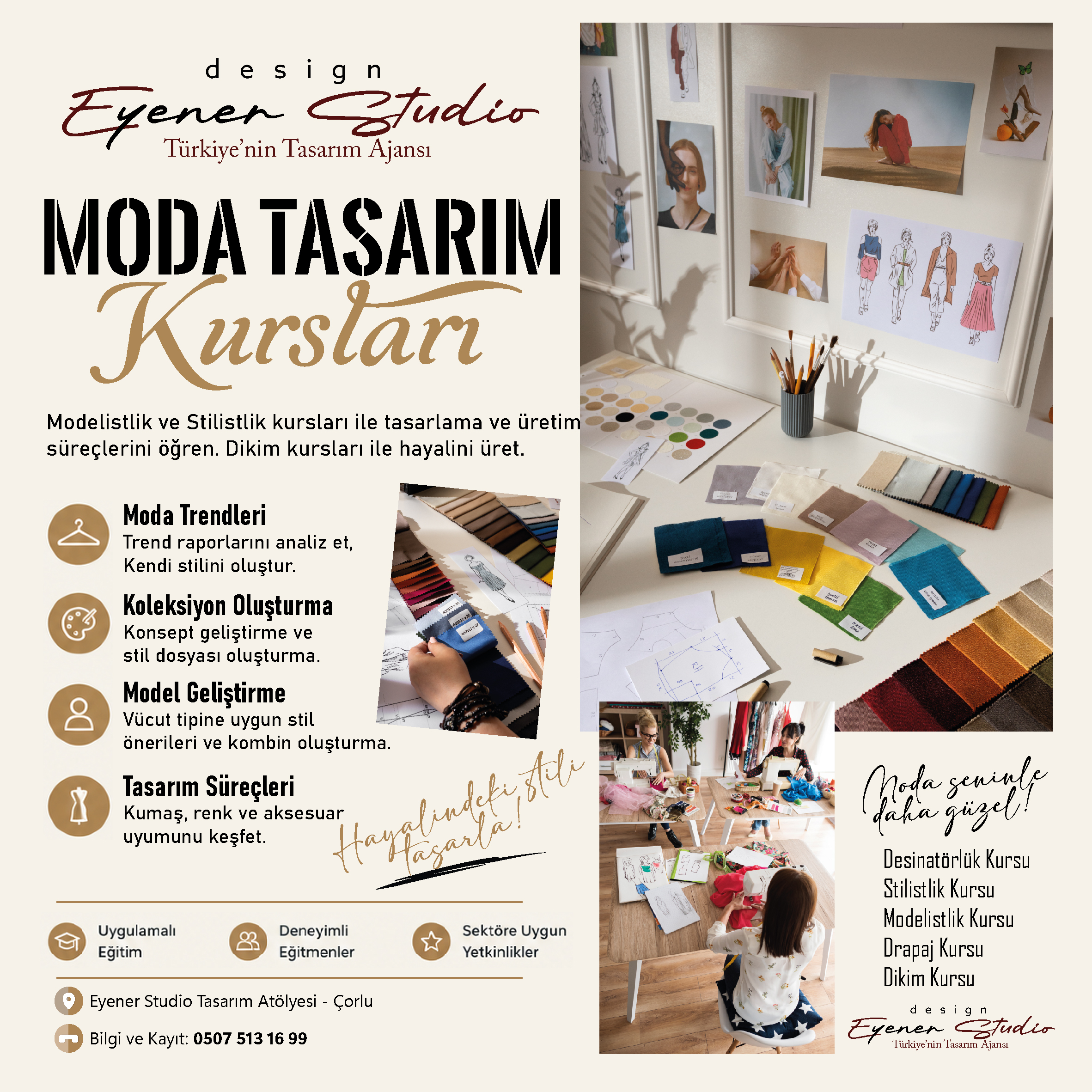 Moda Tasarımı Kurları | Stilistlik Kursu | Modelistlik Kursu